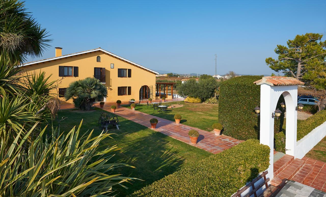 Hotel Rural Cal Ruget Vilobi Del Penedes Dış mekan fotoğraf