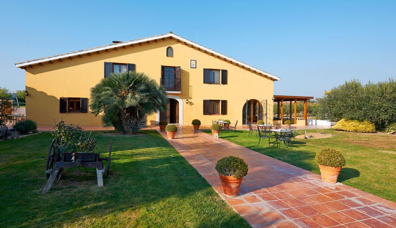 Hotel Rural Cal Ruget Vilobi Del Penedes Dış mekan fotoğraf