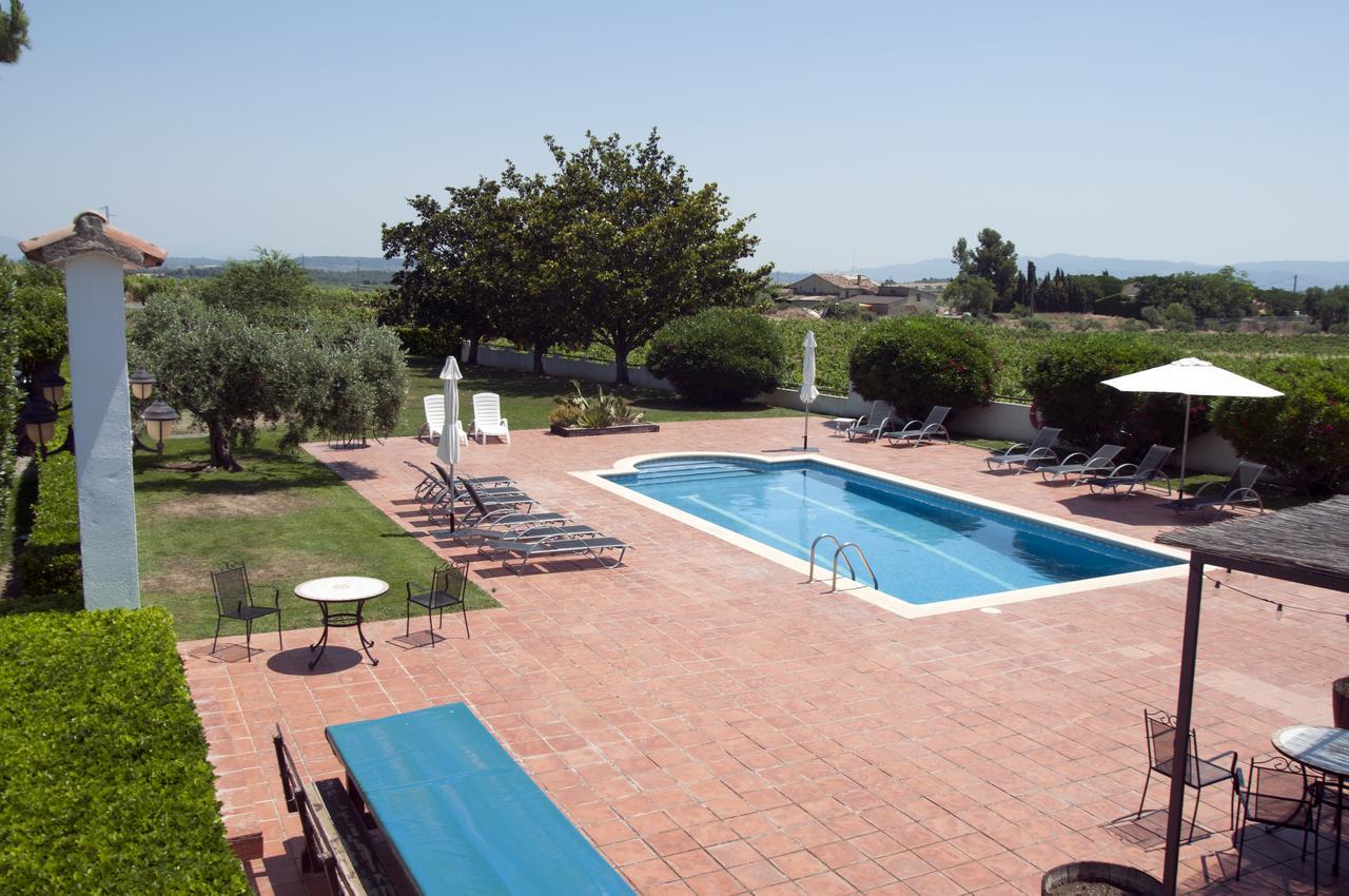 Hotel Rural Cal Ruget Vilobi Del Penedes Dış mekan fotoğraf