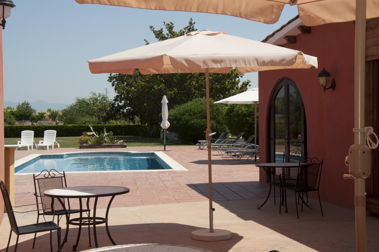 Hotel Rural Cal Ruget Vilobi Del Penedes Dış mekan fotoğraf