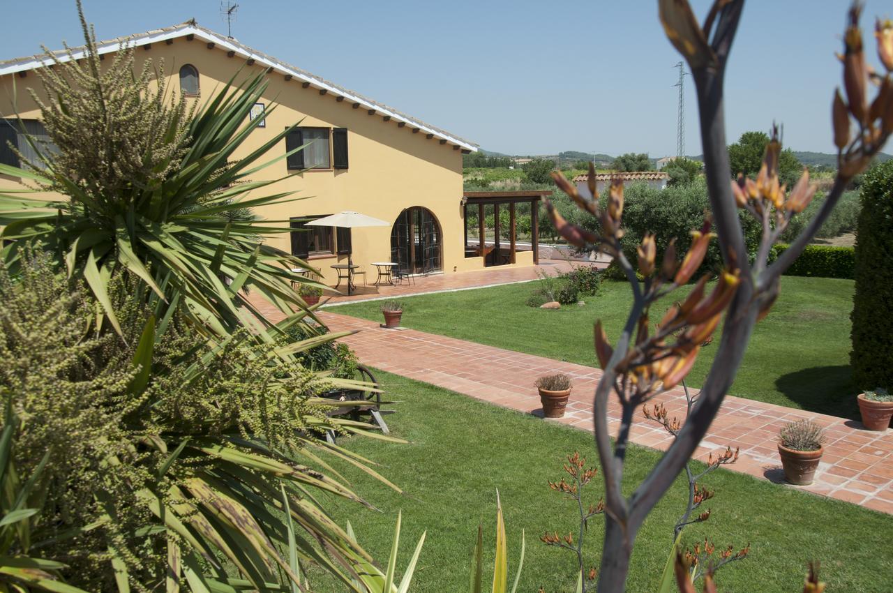 Hotel Rural Cal Ruget Vilobi Del Penedes Dış mekan fotoğraf