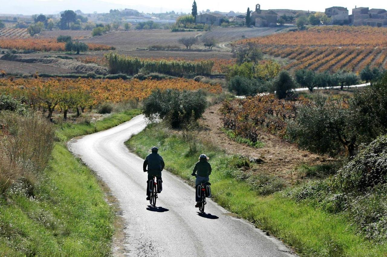 Hotel Rural Cal Ruget Vilobi Del Penedes Dış mekan fotoğraf